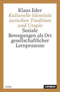 Produktbild: Kulturelle Identit&auml;t zwischen Tradition und Utopie