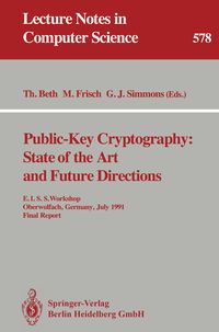 Produktbild: Public-Key Cryptography: State of the Art and Future Directions