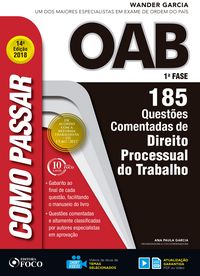 Produktbild: Como passar na OAB 1&ordf; Fase: direito processual do trabalho