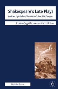 Produktbild: Shakespeare's Late Plays