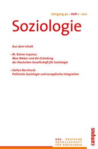 Produktbild: Soziologie 1.2011