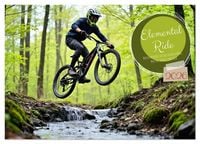 Produktbild: Elemental Ride. Mountainbike-Action durch Schnee, Matsch, Sonne und Laub (Wandkalender 2026 DIN A2 quer), CALVENDO Monatskalender