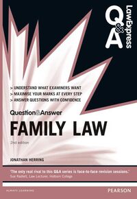 Produktbild: Herring, J: Law Express Question and Answer: Family Law