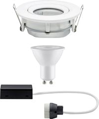 Produktbild: Paulmann Nova Bad-Einbauleuchte LED GU10 7W IP65 Wei&szlig; (matt)