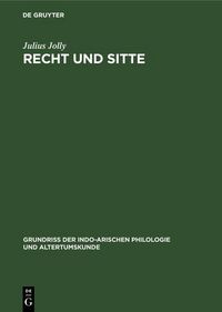 Produktbild: Recht und Sitte