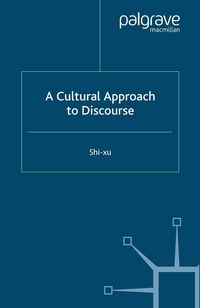 Produktbild: A Cultural Approach to Discourse