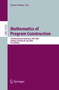 Produktbild: Mathematics of Program Construction