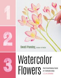 Produktbild: 1, 2, 3 Watercolor Flowers