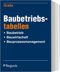 Produktbild: Baubetriebstabellen