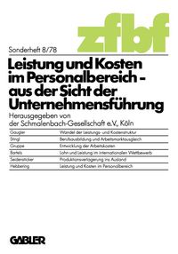 Produktbild: Leistung und Kosten im Personalbereich