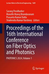 Produktbild: Proceedings of the 16th International Conference on Fiber Optics and Photonics
