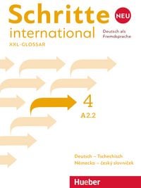 Produktbild: Schritte international Neu 4 / Glossar XXL Deutsch-Tschech.