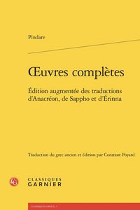 Produktbild: Oeuvres Completes: Edition Augmentee des Traductions D Anacreon, de