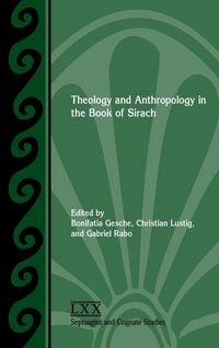 Produktbild: Theology and Anthropology in the Book of Sirach