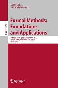 Produktbild: Formal Methods: Foundations and Applications