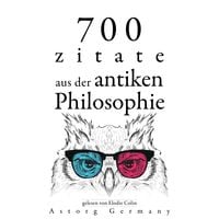 Produktbild: 700 Zitate aus der alten Philosophie