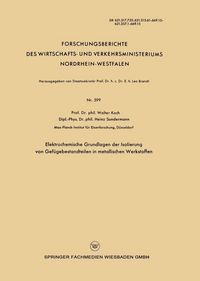 Produktbild: Elektrochemische Grundlagen der Isolierung von Gef&uuml;gebestandteilen in metallischen Werkstoffen
