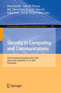 Produktbild: Security in Computing and Communications