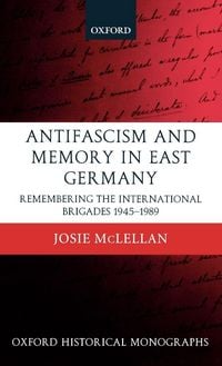 Produktbild: Antifascism and Memory in East Germany