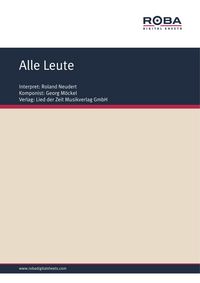 Produktbild: Alle Leute