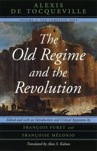 Produktbild: Tocqueville, A: Old Regime and the Revolution, Volume I