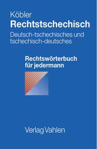 Produktbild: Rechtstschechisch