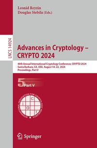 Produktbild: Advances in Cryptology &ndash; CRYPTO 2024