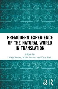 Produktbild: Premodern Experience of the Natural World in Translation