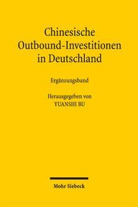 Produktbild: Chinesische Outbound-Investitionen in Deutschland