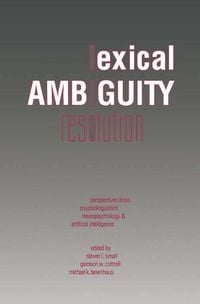 Produktbild: Lexical Ambiguity Resolution