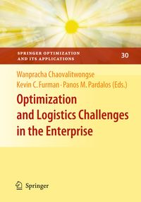 Produktbild: Optimization and Logistics Challenges in the Enterprise