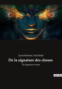 Produktbild: De la signature des choses