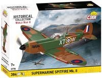 Produktbild: COBI Historical Collection 5778 - Supermarine Spitfire Mk.II, WWII, Bausatz 1:32, 384/1 Klemmbausteine