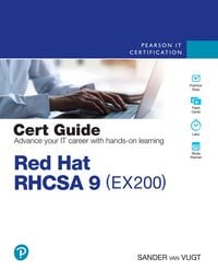 Produktbild: Red Hat RHCSA 9 Cert Guide