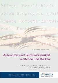 Produktbild: Autonomie und Selbstwirksamkeit verstehen und stärken