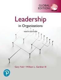 Produktbild: Leadership in Organizations, Global Edition