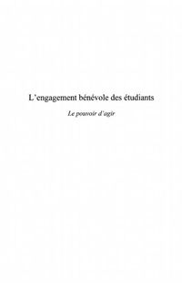 Produktbild: Engagement benevole des etudiants: le po