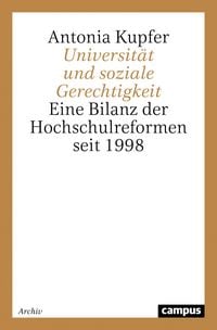 Produktbild: Universit&auml;t und soziale Gerechtigkeit