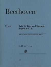 Bild vom Artikel Ludwig van Beethoven - Flötentrio G-dur WoO 37 für Klavier, Flöte und Fagott vom Autor Ludwig van Beethoven