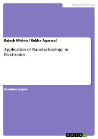 Produktbild: Application of Nanotechnology in Electronics
