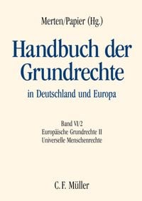 Produktbild: Handbuch der Grundrechte in Deutschland und Europa