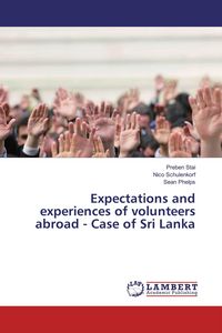 Produktbild: Expectations and experiences of volunteers abroad - Case of Sri Lanka