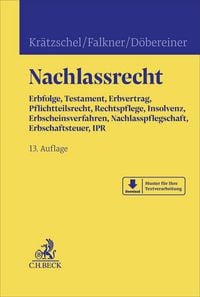 Produktbild: Nachlassrecht