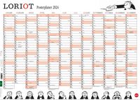 Loriot Posterplaner 2024 von Exklusiv bei uns!