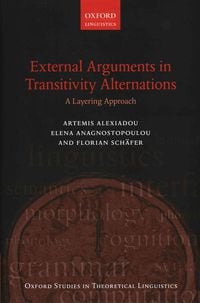 Produktbild: External Arguments in Transitivity Alternations