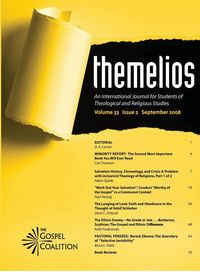 Produktbild: Themelios, Volume 33, Issue 2
