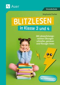 Produktbild: Blitzlesen in Klasse 3 und 4