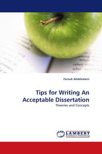 Produktbild: Tips for Writing An Acceptable Dissertation