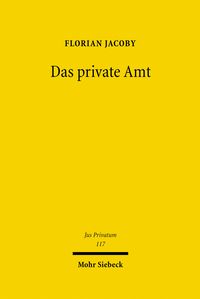 Produktbild: Das private Amt