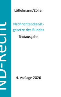 Produktbild: Nachrichtendienstgesetze des Bundes